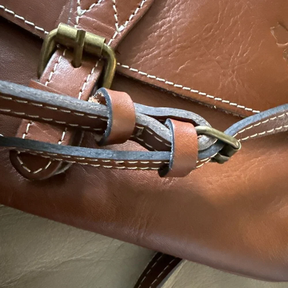 Patricia Nash Leather Crossbody Purse Adjustable Strap Crossbody 6x 12inches